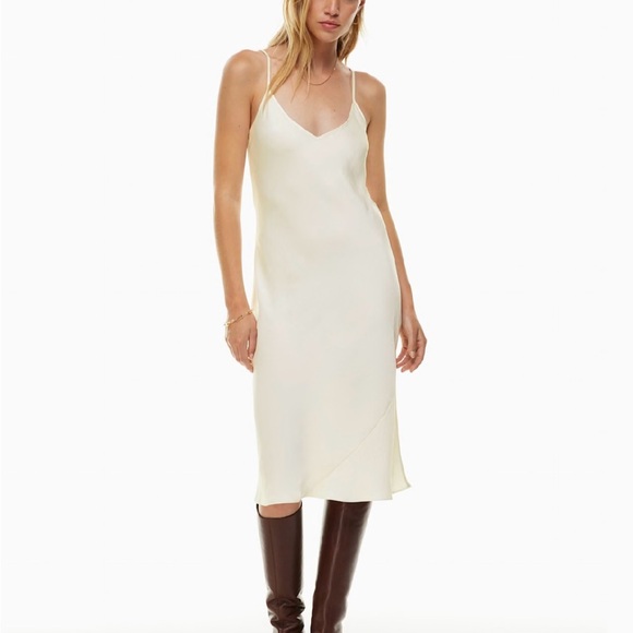 Aritzia Wilfred white slip dress - Picture 3 of 6